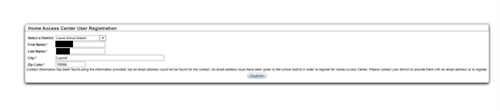 Error Message
